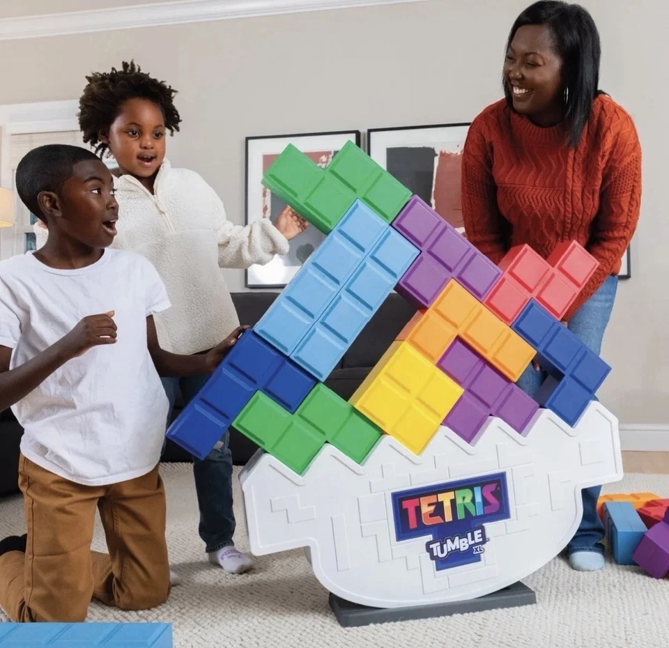 Tetris Tumble XL Indoor & Outdoor Game-NEW-2025-Official Toy SAME DAY SHIPPING - Image 4 of 4