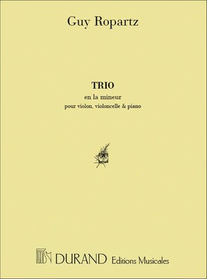 Trio En La Mineur | Joseph Guy Ropartz | Partitur | Editions Durand
