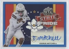 2021 Leaf Metal Draft State Pride Blue Rainbow /35 Osirus Mitchell Auto 0w8