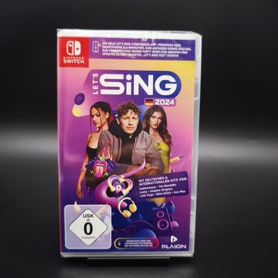 Nintendo Switch Lets Sing 2024 Let's Sing  OVP NEU