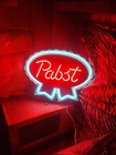 RARE Vintage 1950s Pabst Blue Ribbon PBR Neon Light Bar Sign