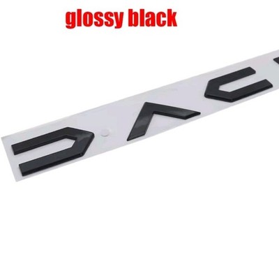 Badge Emblem rear DACIA JOGGER SANDERO III LOGAN III DUSTER II , metal black