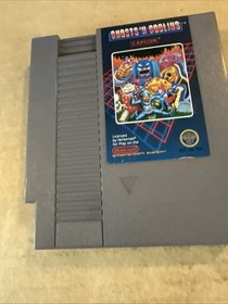 Ghosts 'N Goblins Nintendo NES Cart Only - Authentic / Tested Video Game Works