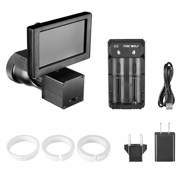 HOT 4.3 Inch Display Siamese Night Vision HD 1080P Scope Video Cameras Infrared - Image 2 of 4