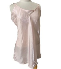 New Victoria  s Secret Pink Satin Slip Cami Dress Size XL NWT
