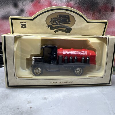 Lledo Chevron Die-Cast Model Red Crown 1927 Gasoline Truck Commemorative