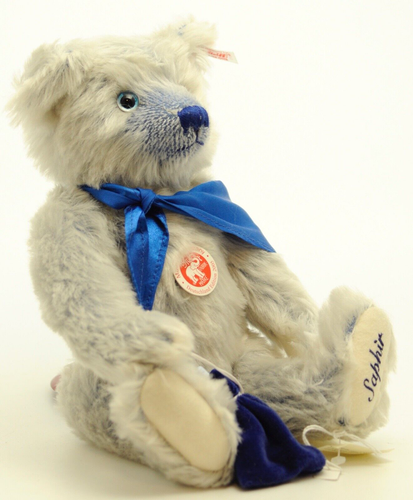 Steiff bears*Steiff buscador de tesoros zafiro edición limitada oso 30 cm* Ean 671975 - Imagen 3 de 15