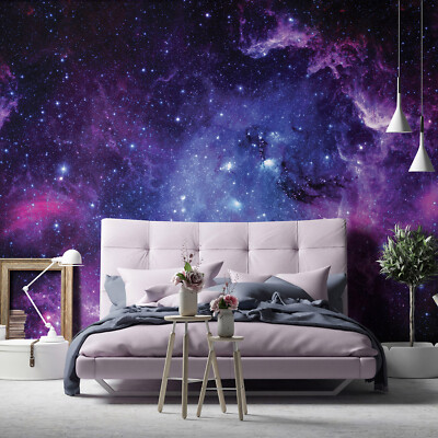 GALAXY GIRL BOY COSMOS STARS Photo Wallpaper Wall Mural