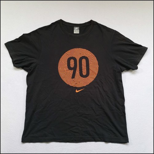 Nike Total 90 T-Shirt | XL | Grey/Orange | Rare | eBay