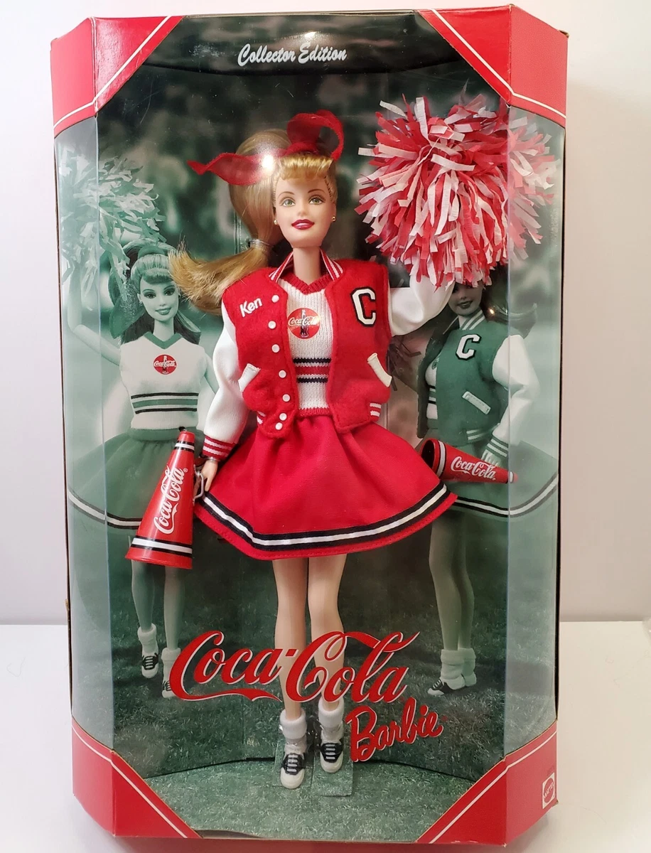 Coca cola cheerleader hotsell barbie doll value
