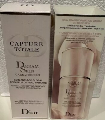 Dior ~ Capture Totale Dream Skin Care & Perfect Skin 30 ML - 1.0 FL.OZ - SEALED