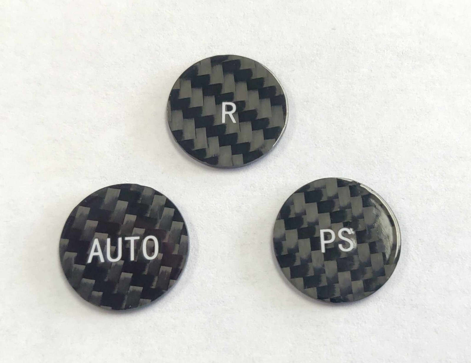 Fits Ferrari 812 Superfast 18-22 F1 Gear Button in Black Carbon Fiber Kit