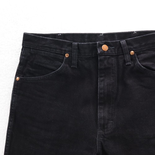 Wrangler Jeans Men's 33x34 Black 936WBK Cowboy Cut Slim Straight Denim Western - Picture 6 of 10