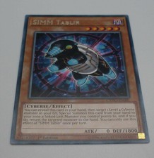 Yu-Gi-Oh Karte - Simm Tablir - Cyberse / Effect - Yugioh Neu