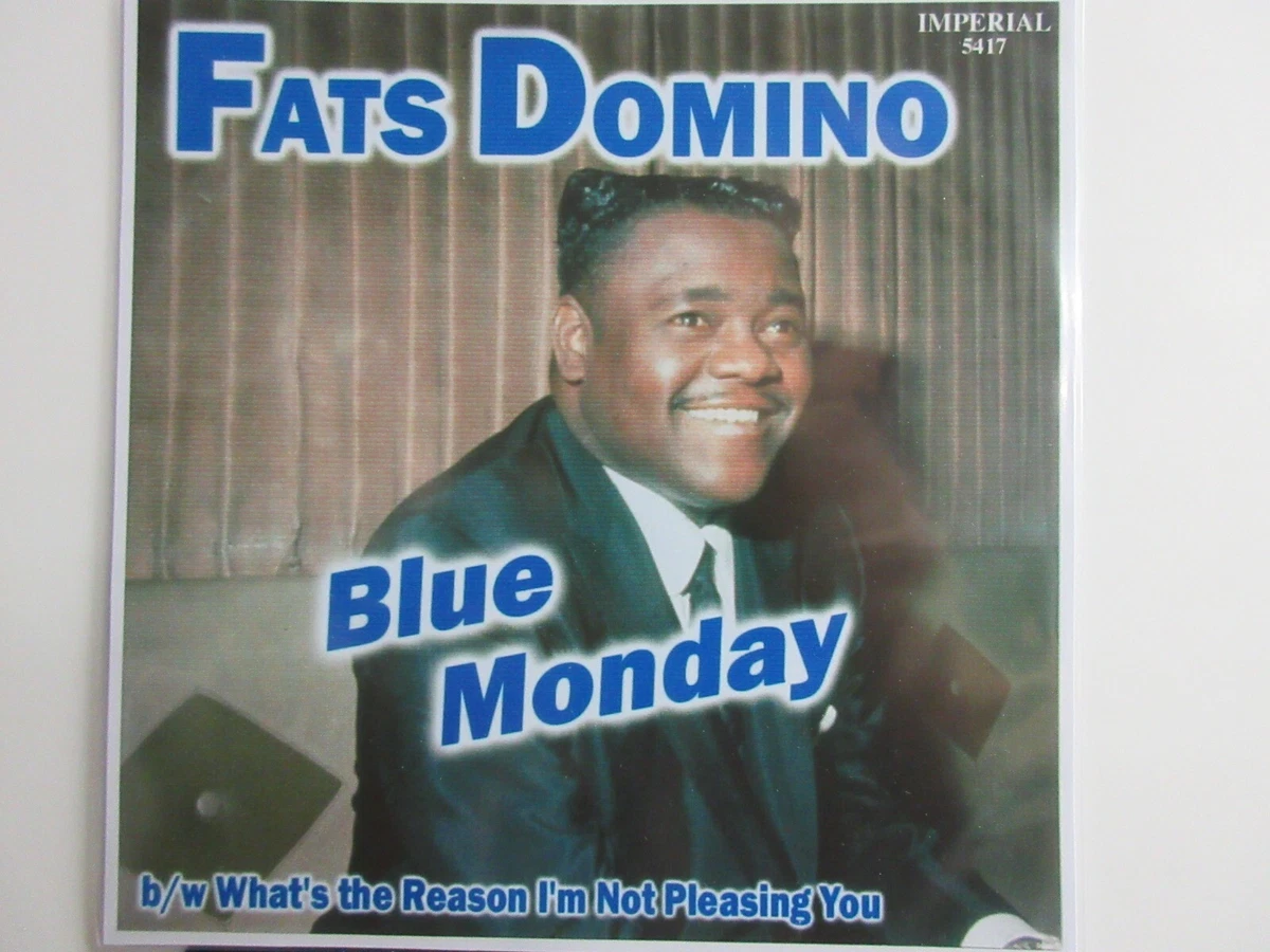 💥' FATS DOMINO ' HIT 45 + PICTURE [BLUE MONDAY] 1956 ! 💥 | eBay
