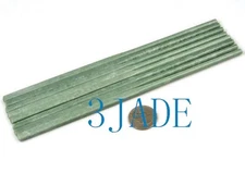 4 Pairs of Handmade Natural Green Marble / Stone / Chinese Jade Chopsticks