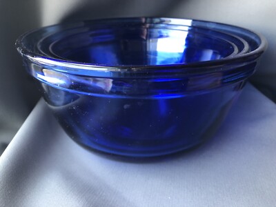食器 Vintage Anchor Hocking Cobalt Blue set Vintage Anchor Hocking Cobalt Blue set