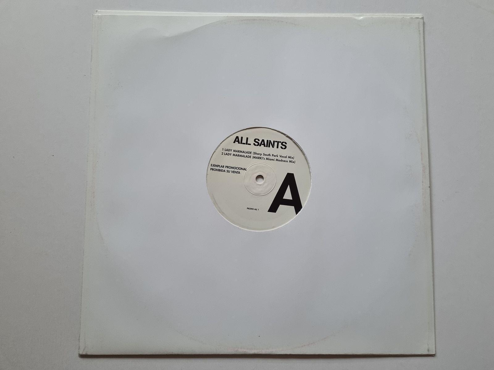 All Saints - Under The Bridge / Lady Marmalade (Remixed) 12'' Vinyl PROMO Spain
