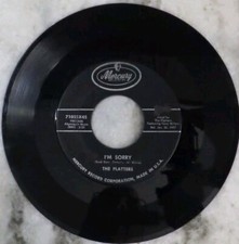 The Platters HE'S MINE / I'M SORRY Mercury 71032
