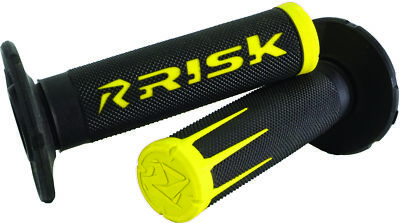 RISK RACING 1998-2001 400 Lc4 KTM FUSION 2.0 MOTORCYCLE GRIPS YELLOW 288