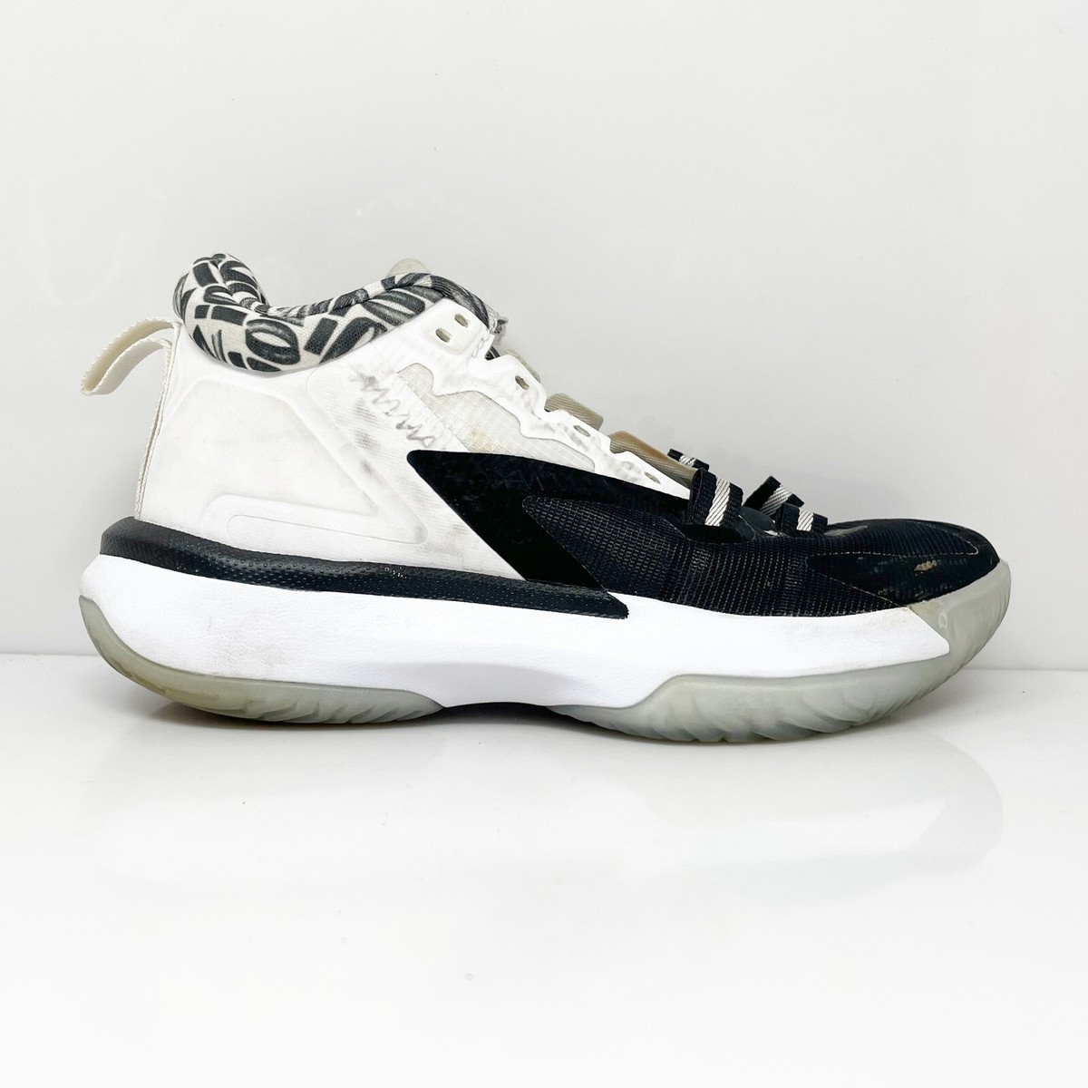 Nike Boys Air Jordan Zion DA3131-002 Black Basketball Shoes Sneakers Size 