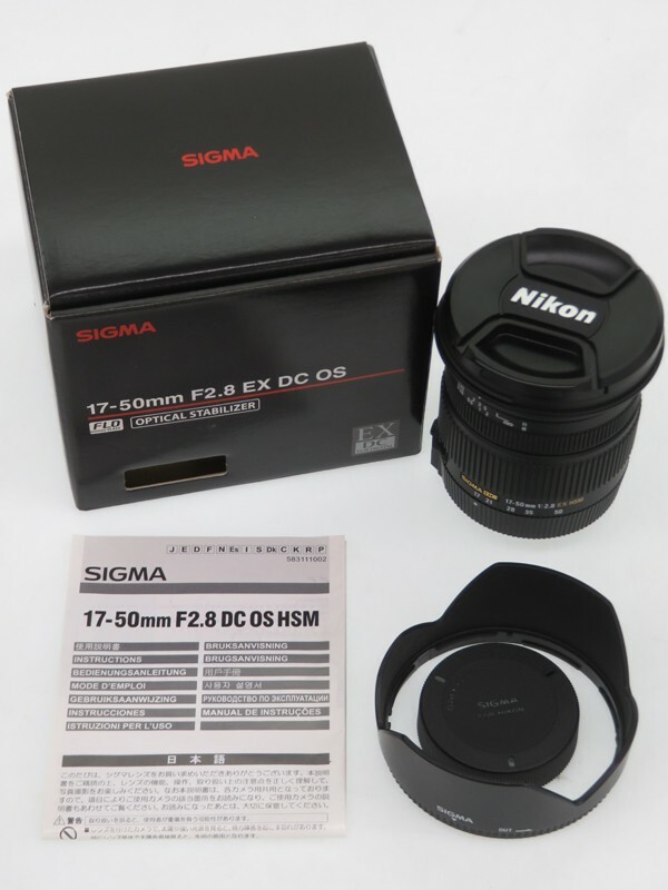 【美品】SIGMA AF 17-50mm F/2.8 EX DC OS HSM Amazon.com : Sigma 17-50mm f/2.8 EX DC OS HSM FLD Large