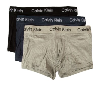 SG Herren Boxershorts CK CALVIN KLEIN 3er Pack Boxershorts Baumwolle Stretch Elastic