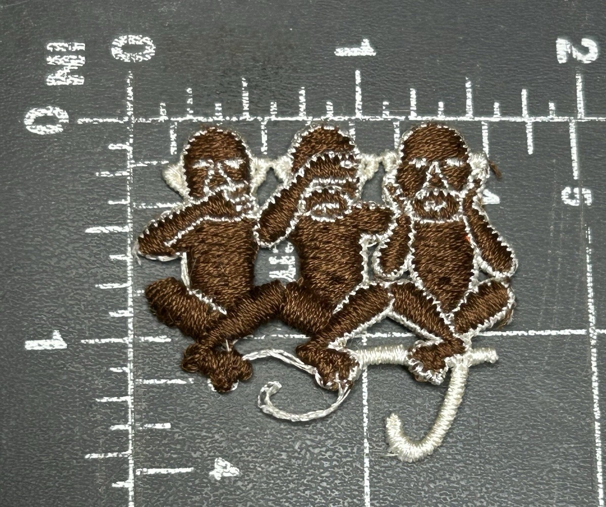 Three 3 Wise Monkeys See No Evil Hear No Evil Speak No Evil Japan