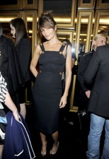 VERSACE X H&M Black Dress Gold Button EUR 34. Fits more like EUR 32 XXS/ XS