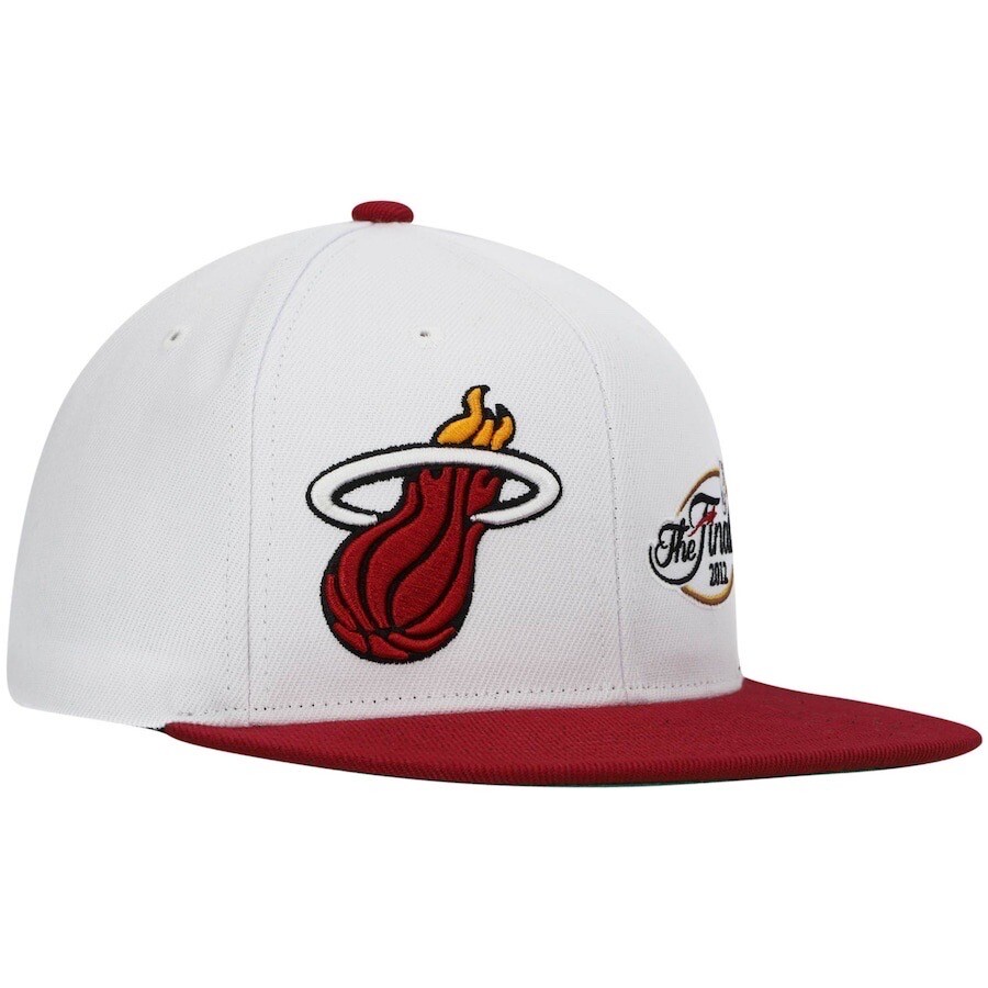 Mitchell Ness Miami Heat 2012 Finals Adjustable Snapback Hat Cap NEW mitchell-ness-miami-heat-2012-finals-adjustable-snapback-hat-cap-new