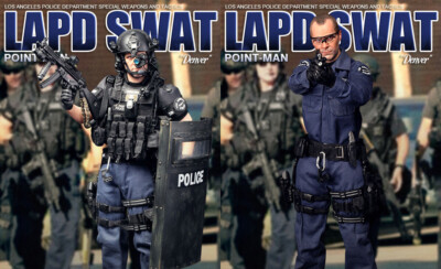 DID MA1006 1/6 LAPD SWAT 2.0 Point-Man Policaman Male Figure
