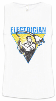 Electrician III Herren Tank Top Electrical Engineer Worker Electricist