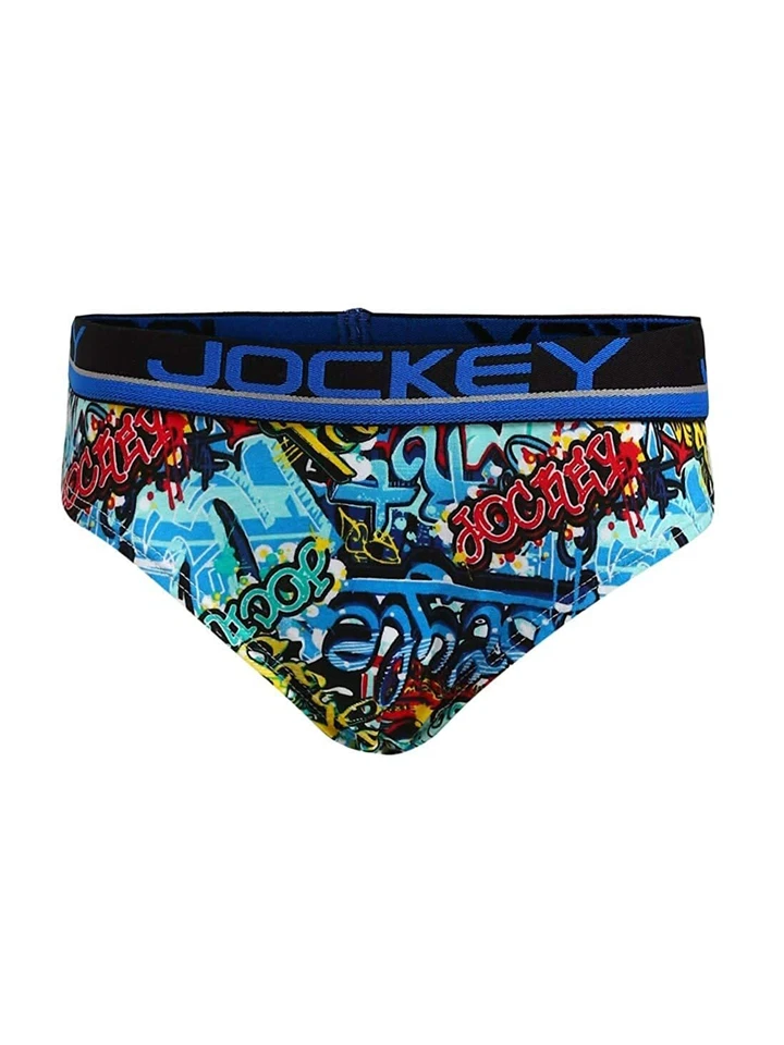 2 Jockey Assorted Prints Boys Brief Multi-Color 5-12 Years Underwear Daily Use - Image 4 of 4