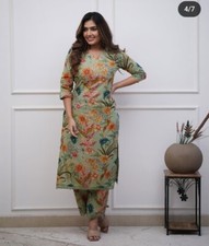 Women new cotton pant set