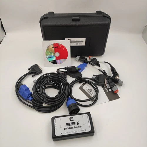 1x Inline6 Data Link Adapter inline 6 Heavy Duty Scanner insite 8.7 For Cummins - Picture 1 of 9