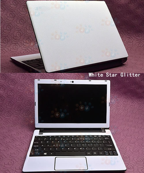 Autocollant Skin Pour Lenovo Yoga 710 11,6" - Vinyle Violet Vert Hippy, Neuf Sous Blister