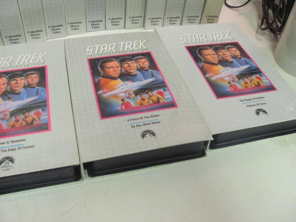Star Trek: The Original Collector's Series VHS 88 Tapes - Image 4 of 4