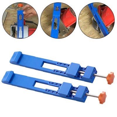 Circular Saw Guide with Adjustable Distance and Secure Clamping System