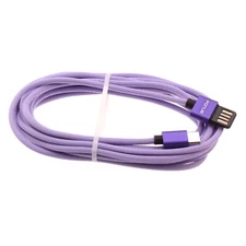 For iPad Air 13" (1st Gen 2024) - Purple 10ft USB-C Cable Extra Long Fast