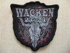 Wacken 2021 Logo Aufnäher Patch Moonspell U.D.O. In Extremo Slipknot Rose Tattoo