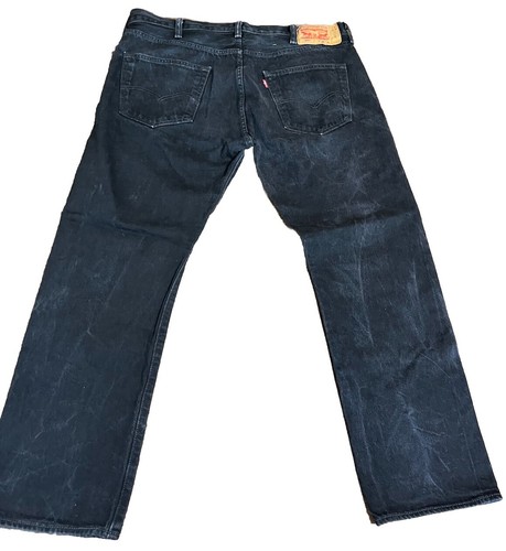 Men’s Levi’s 501 XX Black Jeans Size 38x30  Button Fly - Picture 8 of 11