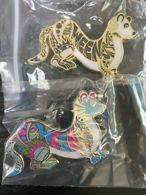 Danny Steinman Ween Weasel Two Pins Set NEW   