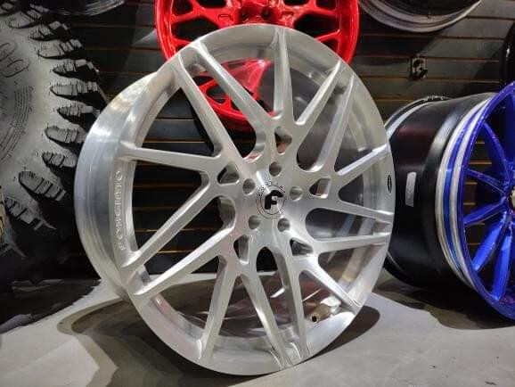 22" FORGIATO TWISTED MAGLIA-2 MONOBLOCK WHEELS 5X112 BRUSHED BENZ BENTLEY AUDI