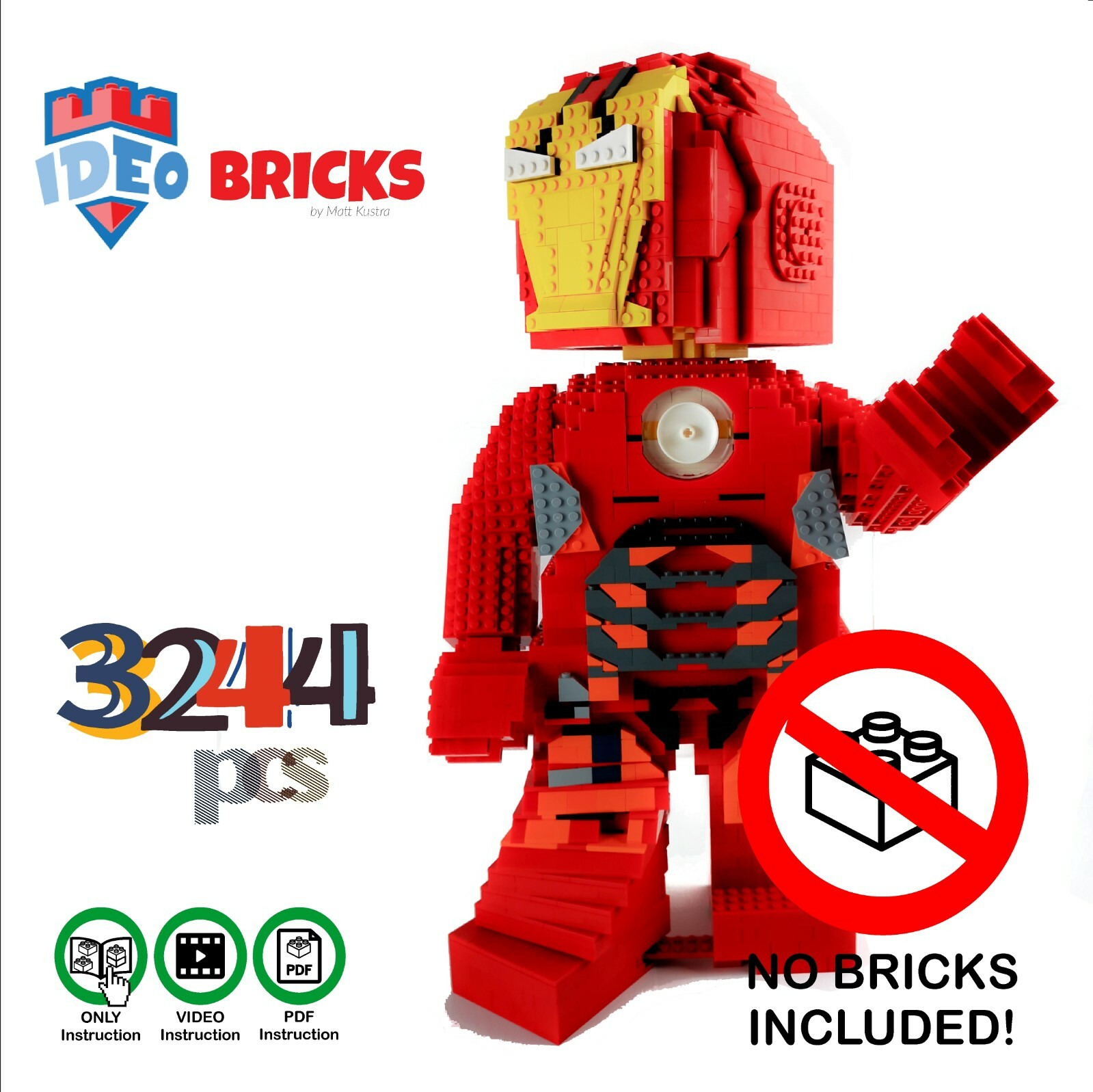 iron man lego moc