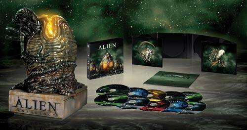 Alien Anthology - Limited Egg Edition - 4 Blu Ray & 6 DVD - top Zustand - Foto 1 di 7