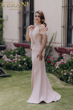 Terani Couture 232M1560 Evening Dress LOWEST PRICE GUARANTEE NEW Authentic