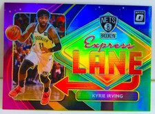 Kyrie Irving 2020-21 Optic Express Lane 12/25 Pink Prizm Refractor Holo Card #10
