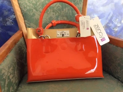 Patent Orange Leather Handbag Bags Gumtree Australia Brisbane Patent Orange Leather Handbag