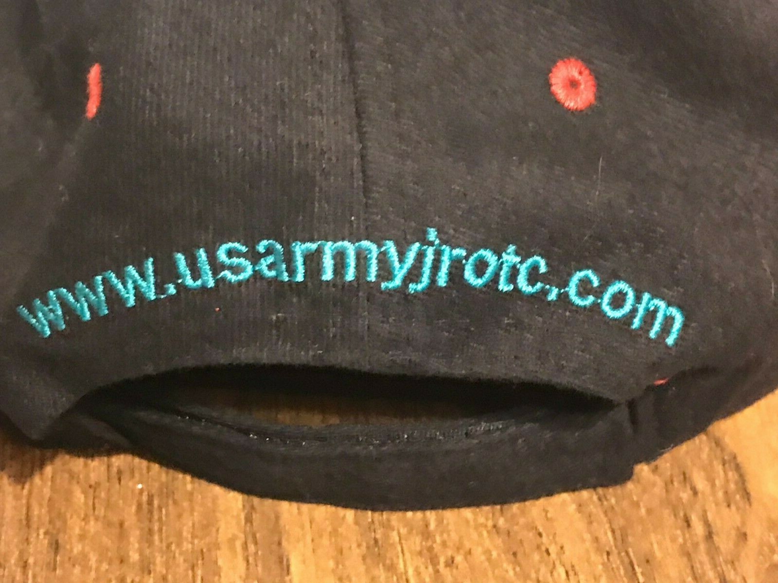 Vintage Army JROTC Black Caps Trucker Hat Gem
