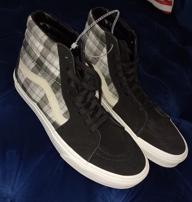 Vans Sk8-Hi Shoes 'Grunge Plaid Multi' Men's Size 10.5 Women's 12 New